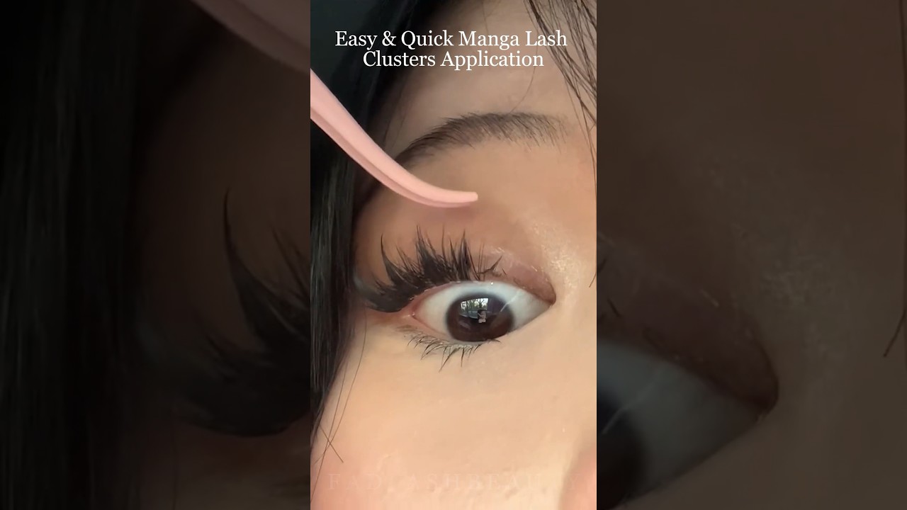 The Best Manga Lash Clusters for Doll-Like Eyes💓🪞 