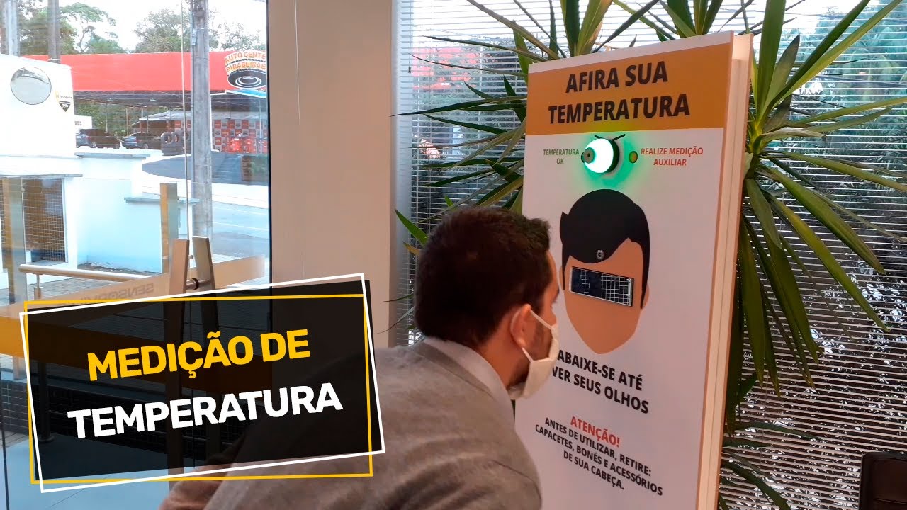 Medição de Temperatura Corporal IIoT