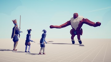 PEASANT & JESTER & KING vs EVERY UNIT - Totally Accurate Battle Simulator TABS