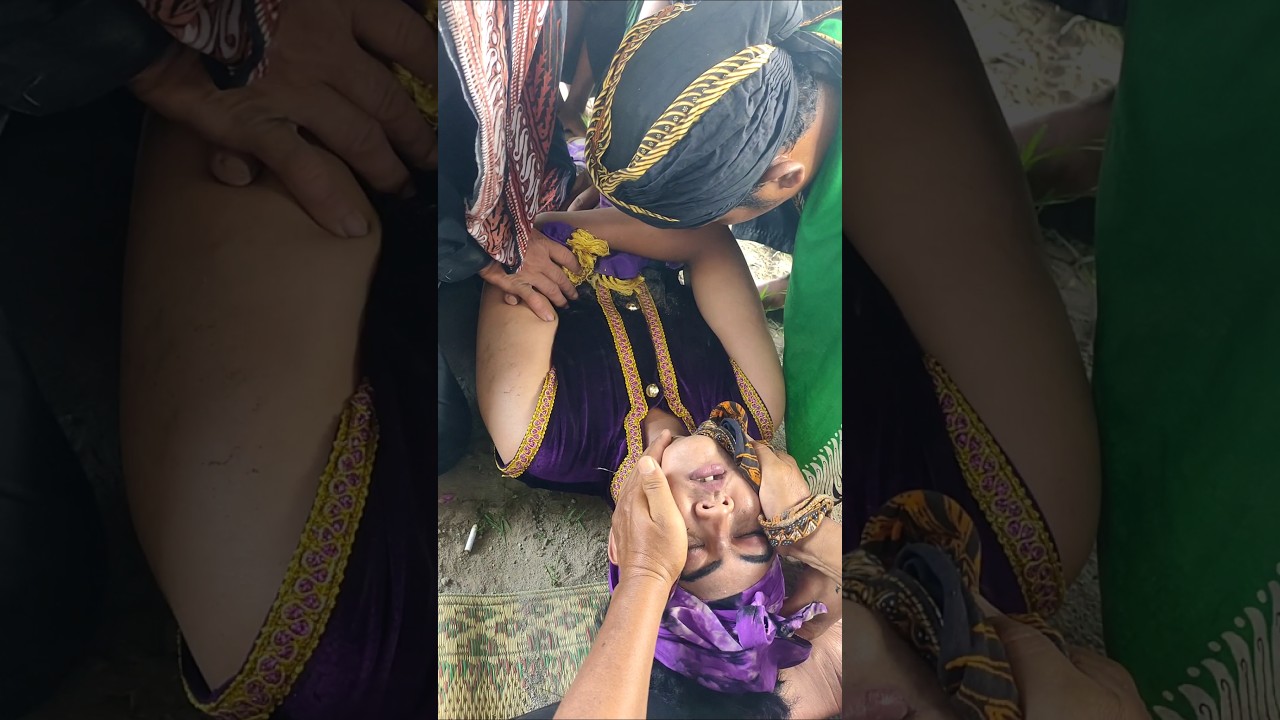 GAWAT INDANG MAYIT MENJERIT😱‼️#kesurupan #janturan #jaranan #kesurupan #barongan #ebeg #kudalumping