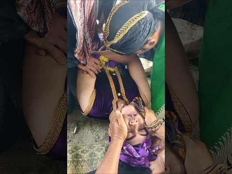 GAWAT INDANG MAYIT MENJERIT😱‼️#kesurupan #janturan #jaranan #kesurupan #barongan #ebeg #kudalumping