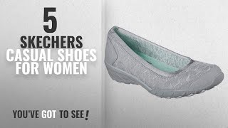 Top 5 Skechers Casual Shoes For Women [2018]: Skechers Womens Savvy - Play The Game Wedge Pump,