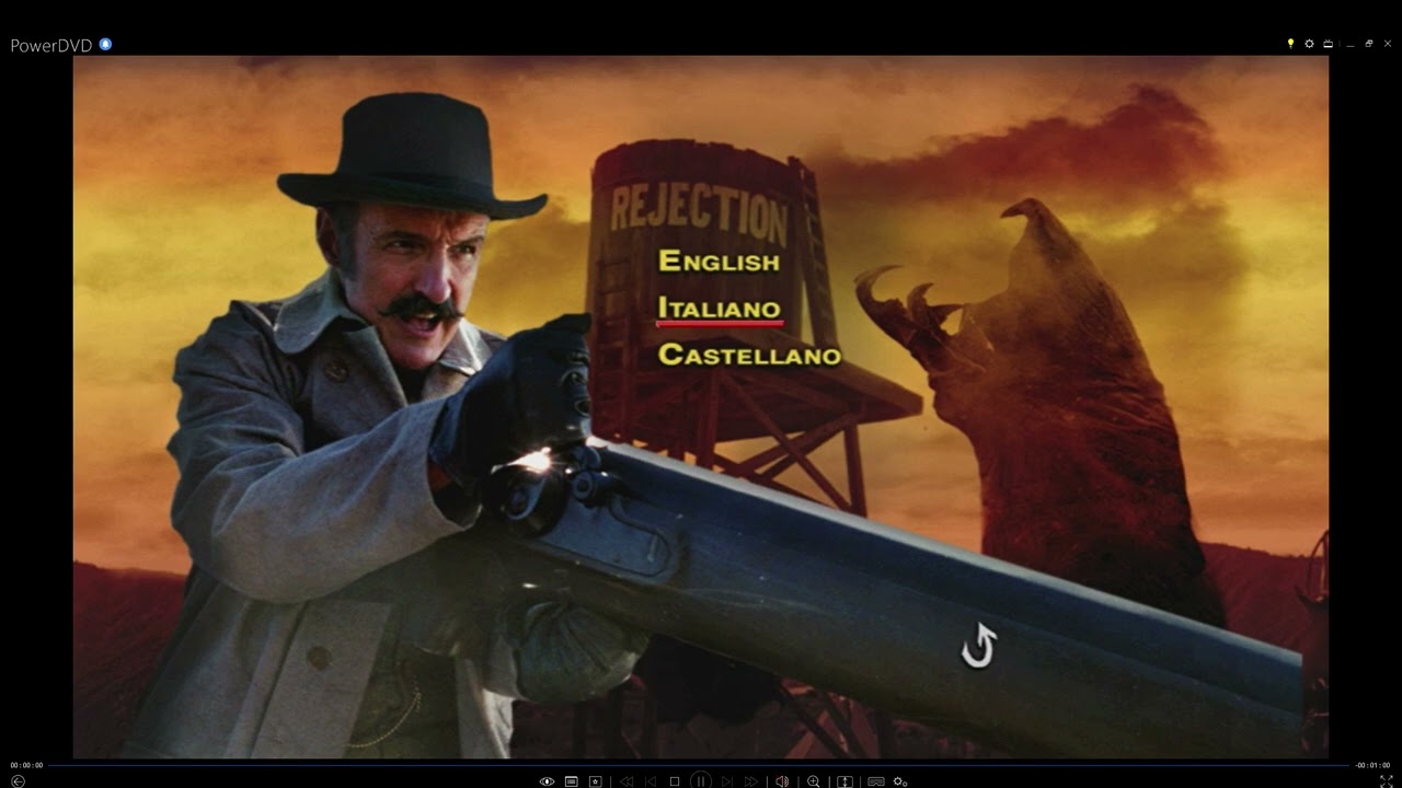 Tremors 4: The Legend Begins (2004) di Brent Maddock - Menu e submenu del DVD - ITA