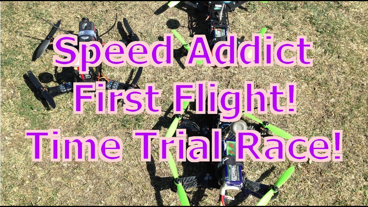 Mini Quad FPV - Speed Addict Fearless First Flight - Time Trial Race!