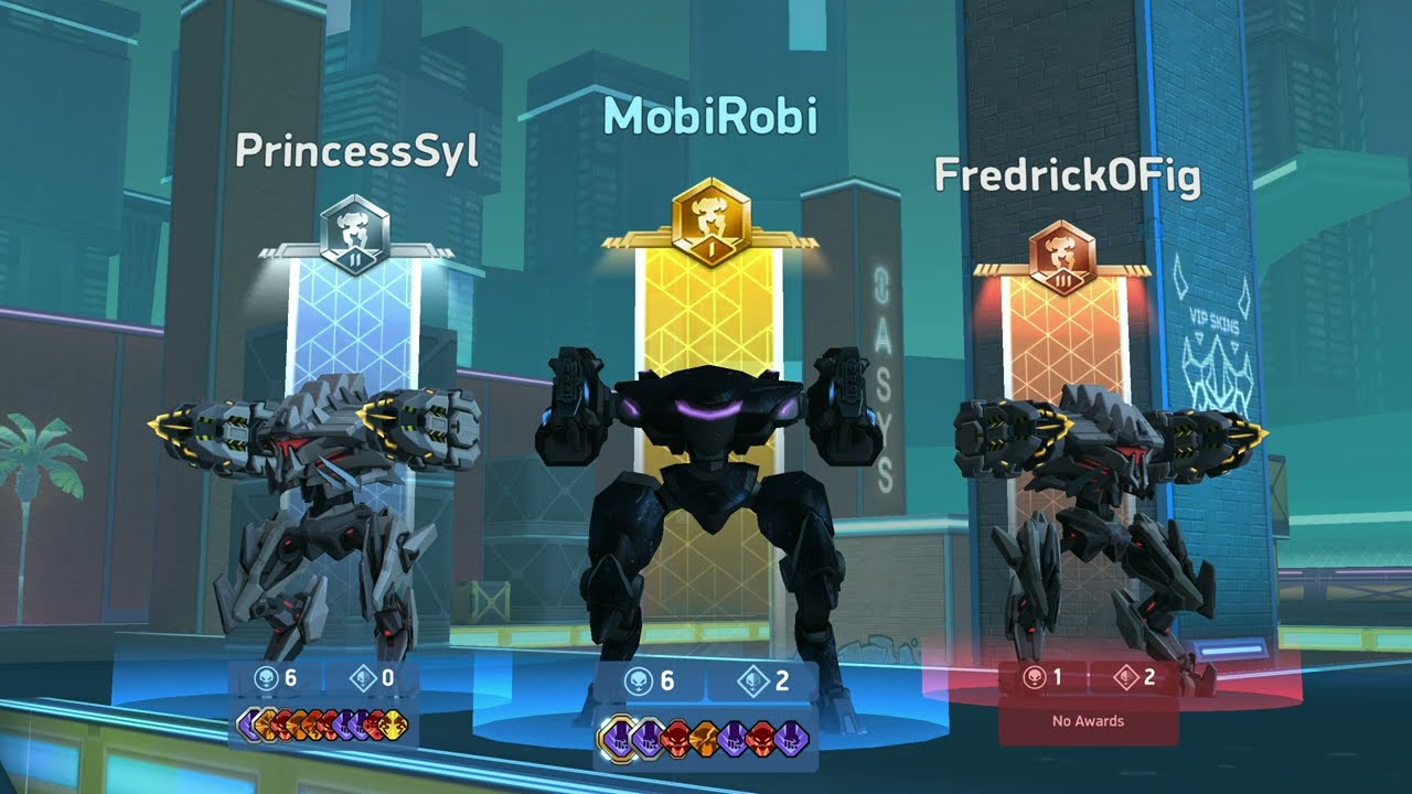 Fight in full | Mech Arena | Panther with Chain Gun 16 Domination on Beatdown Club 