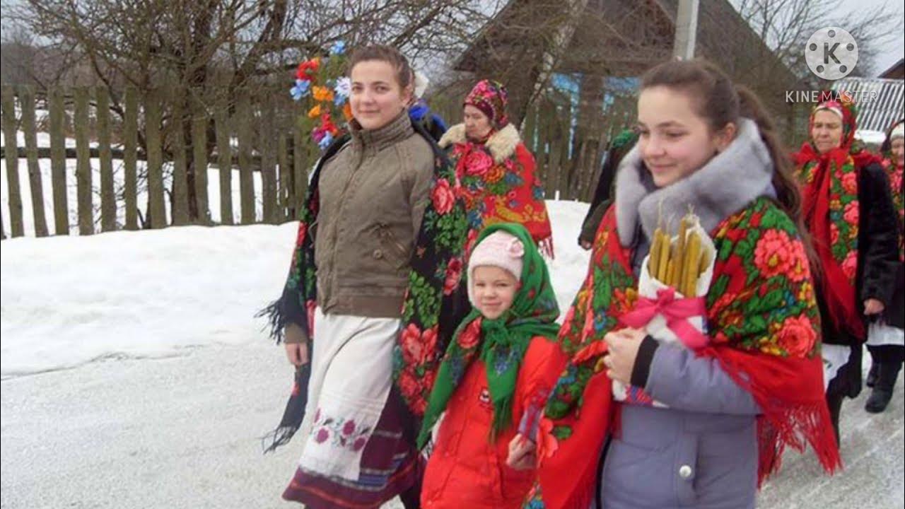 Грамніцы. Обряды и обычаи белорусов. Гуляния в белоруссии. Снежныя грамніцы. Стрэчанне.