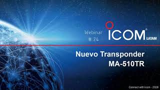 Webinar #24/2020 - Transponder ICOM MA 510TR