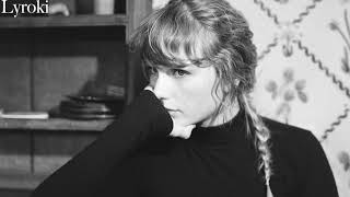 Taylor Swift right where you left me (مترجمة)