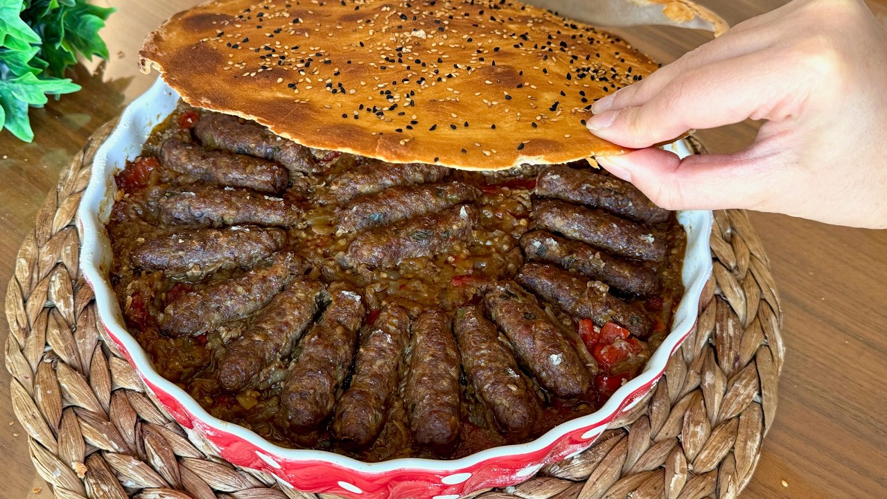 TÜM MİSAFİRLERİMİN TARİFİNİ İSTEDİĞİ O İFTAR YEMEĞİ TARİFİ ❗️Köz Patlıcanlı Köfte 😍Çiçekintarifleri