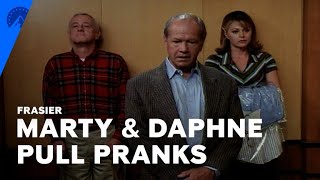 Frasier | Marty And Daphne Prank Their Neighbors (S4, E3) | Paramount+