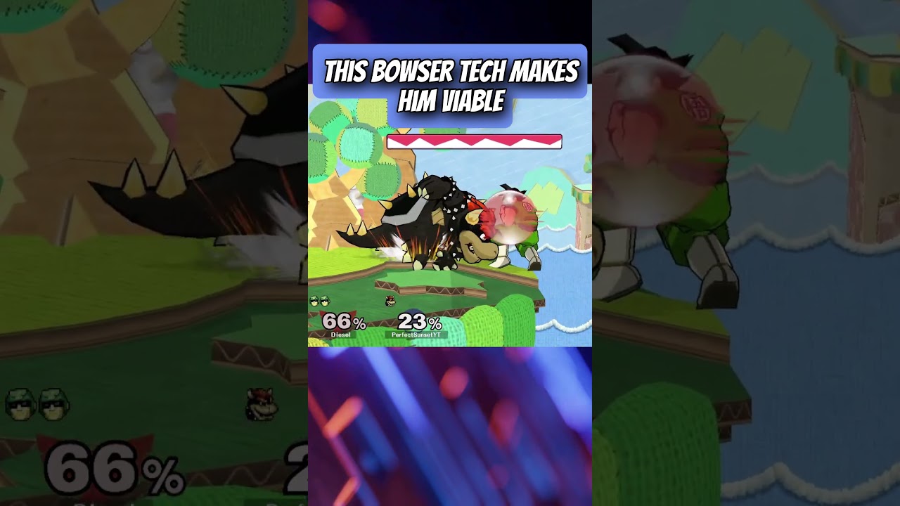 This Bowser Tech Makes Him Instantly Actionable 