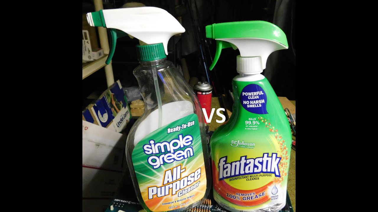 Cleaning A PCB with Simple Green Vs Fantastik {Which Is Better?} YouTube