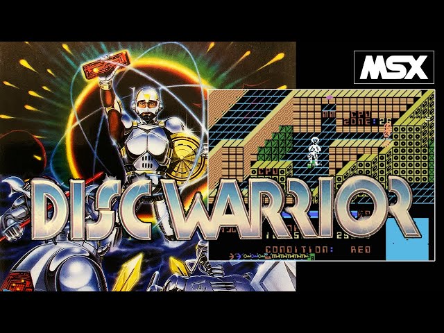 【レア】 MSX ディスクウォーリア　マイクロキャビン MSX】ディスクウォーリア (マイクロキャビン） 起動～エンディングまで