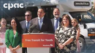 Manitoba Premier Wab Kinew holds a news conference in Selkirk – June 16, 2026