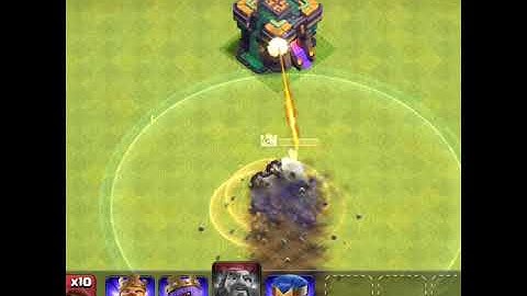 Coc Max Town Hall 14 Mine Trap Vs Max Grand Warden || Clash Of Clans || Coc Knowledge