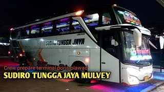 Sudiro Tungga Jaya Mulvey Prepare Crew Bus Terminal Poris Plawad