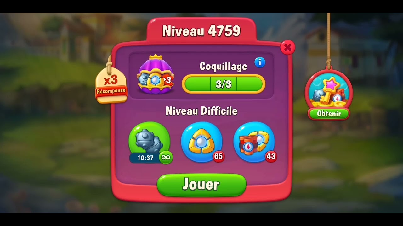 Fishdom level 4756 to 4762 / niveau 4756 au 4762
