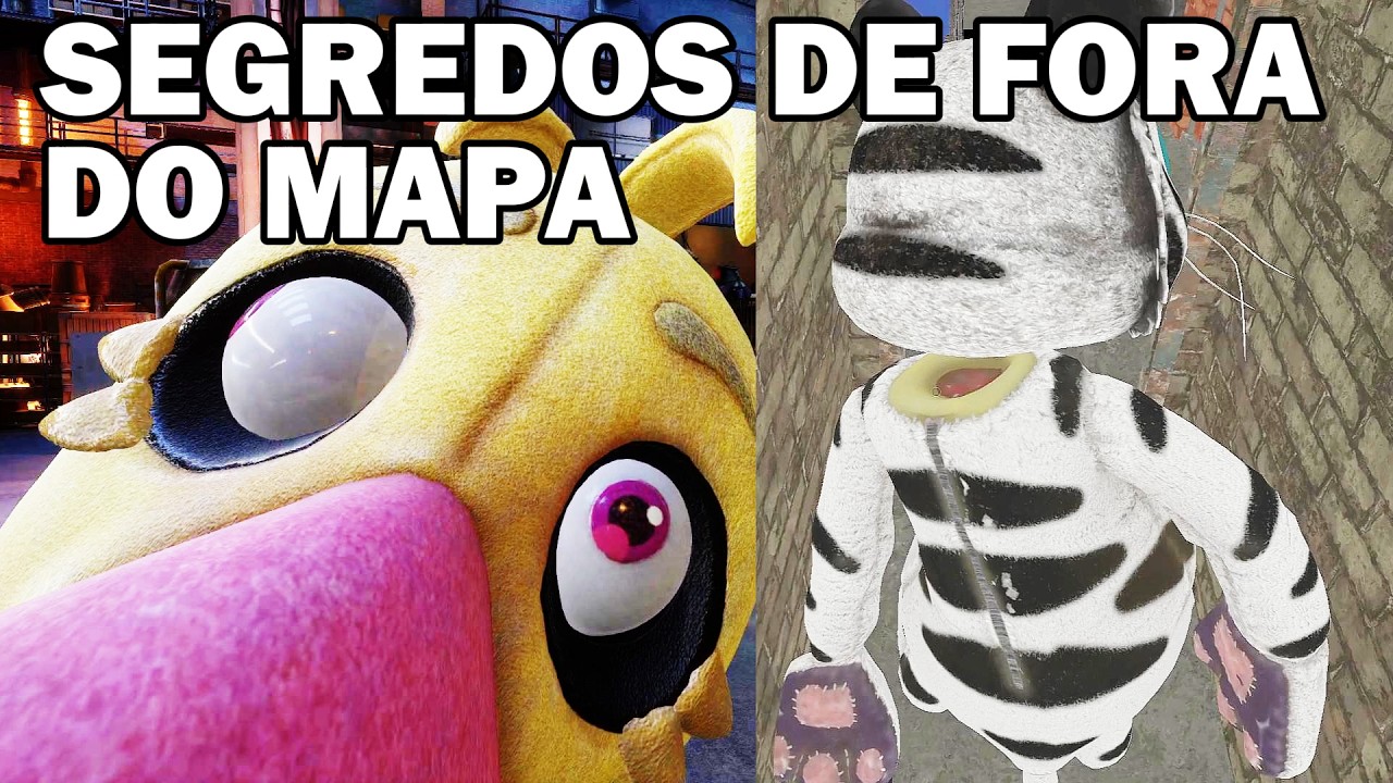 O que a perseguição do Tigre Branco esconde fora dos limites do mapa - Fnaf Secret of the Mimic