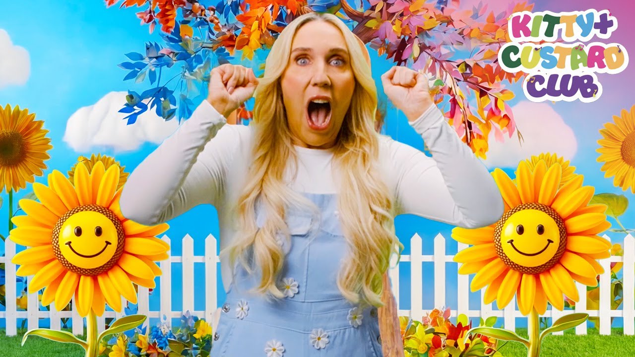 Open Shut Them Song 👐 | Fun Action Song for Toddlers | Kitty + Custard Club