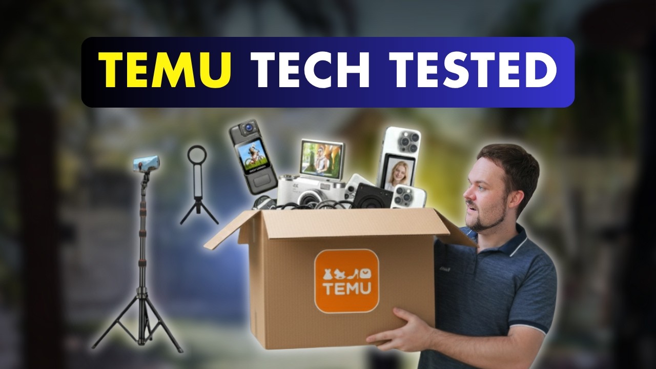 Я протестировал 5 вирусных товаров с камерами TEMU — подлинны ли они?