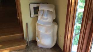 Monica's Sculptures: plaster man