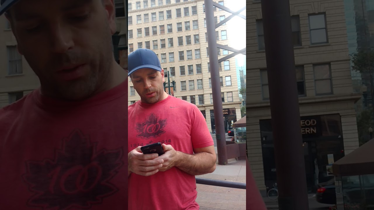 UFC hopeful Jamie comes out of hotel and signs for me