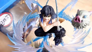 素顔と猪頭が選べる伊之助！鬼滅の刃 フィギュアーツZERO  嘴平伊之助 獣の呼吸 レビュー！