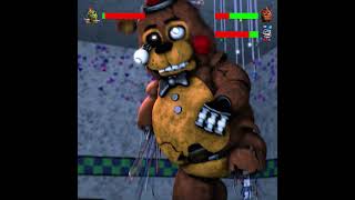The rise of Monty FNAF Fight with Healthbars @ArcadeChick