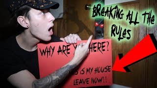 (GONE WRONG) BREAKING ALL THE RULES OF THE GHOST PAPER CHALLENGE AT 3AM!