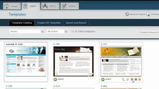 Changing your website template in RVSiteBuilder