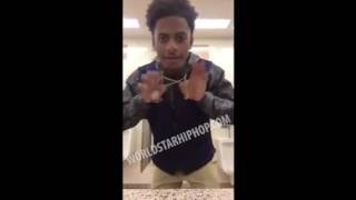 SMH: Walmart Employee Gets Caught Flexing In The Bathroom By His Boss!