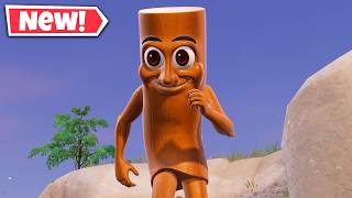 NEW TUNG TUNG TUNG SAHUR Skin Gameplay In Fortnite!