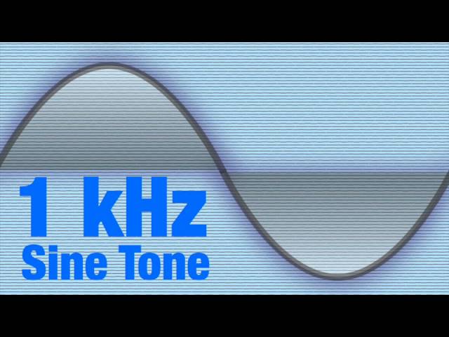 1kHz Sine Wave Test Tone Signal class=