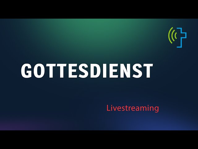GOTTESDIENST MIT WOLFGANG PEUSTER