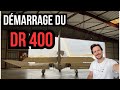 Comment démarrer un avion léger type DR400 ?
