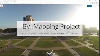 BVI Mapping; Story Map/ Web Map Demo