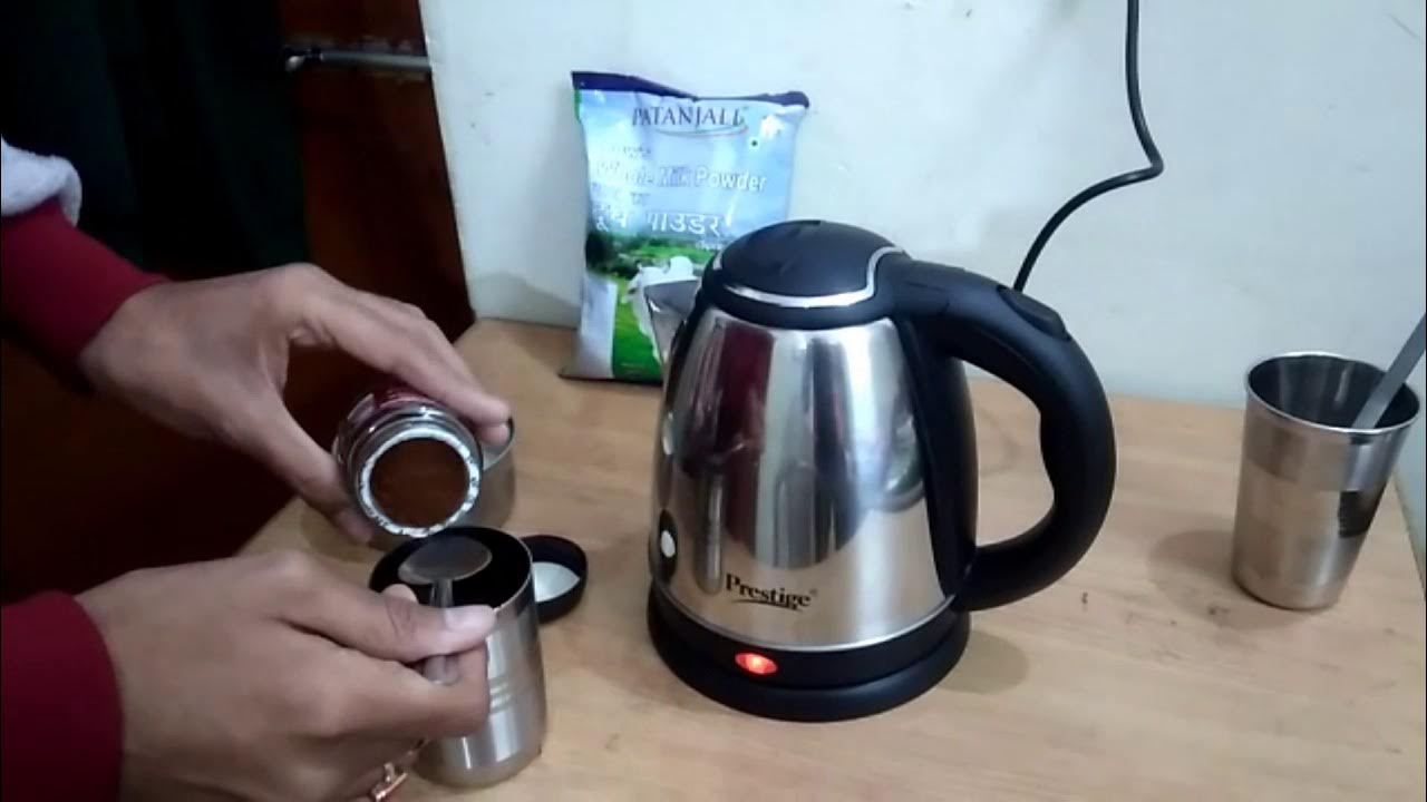 How to make Coffee Using Electric Kettle (Link in the Description