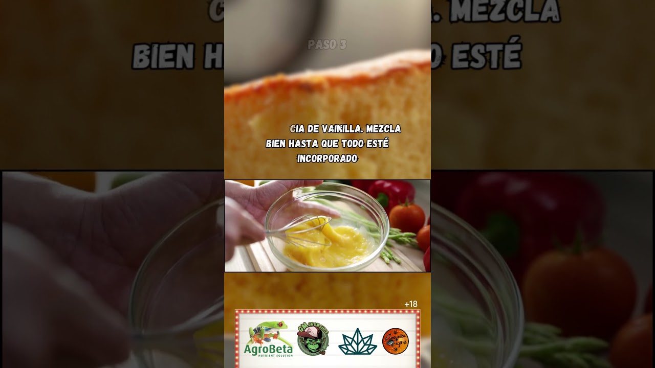 BIZCOCHO CASERO CON UN TOQUE MÁGICO*