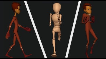 Animation Showreel | Walk Cycle | Run Cycle | Sneak Walk