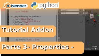 [ita] Python per Blender - Tutorial Addon  Parte 3 .- Properties
