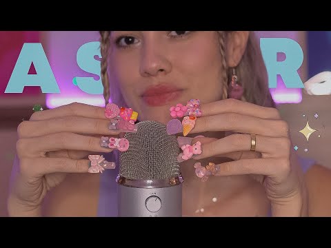 ASMR ARRANHANDO O MICROFONE 💅🏼 | SCRATCHING E TAPPING EM OBJETOS
