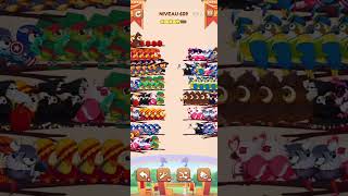 Bird Sort 2 Color Puzzle Solution Niveau 609