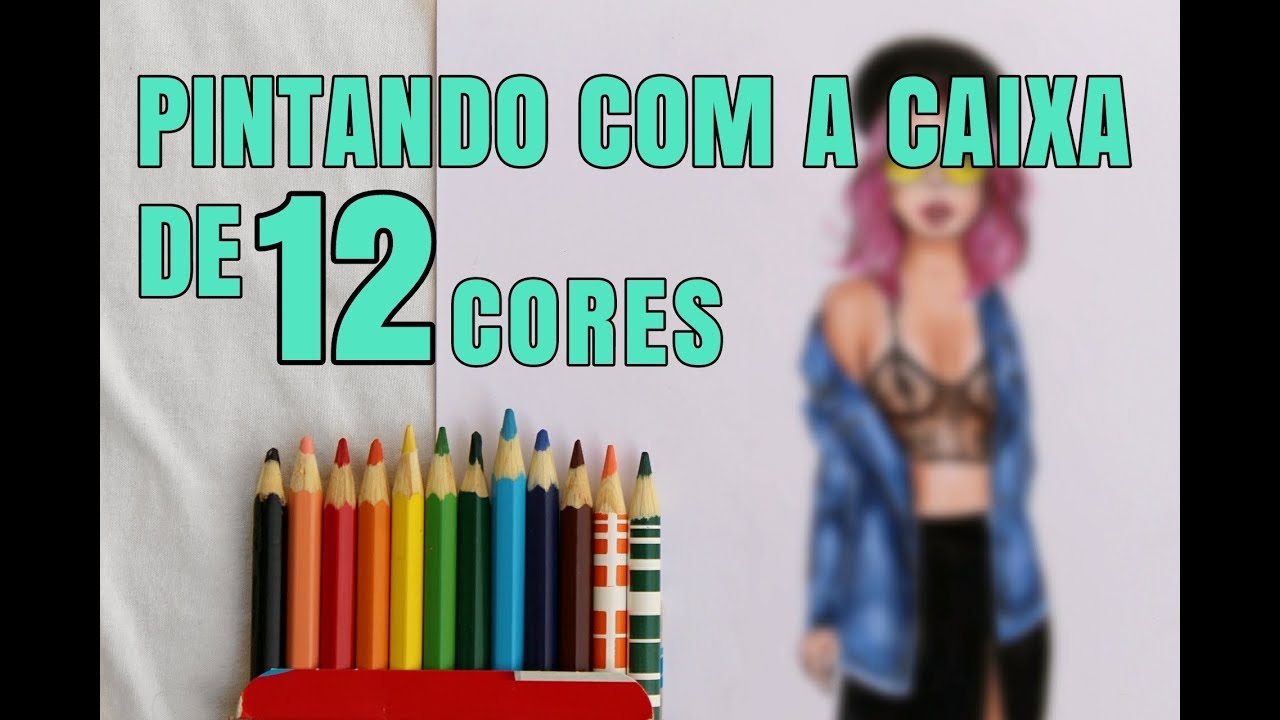 PINTANDO COM A CAIXA DE 12 CORES | MATEANDRO