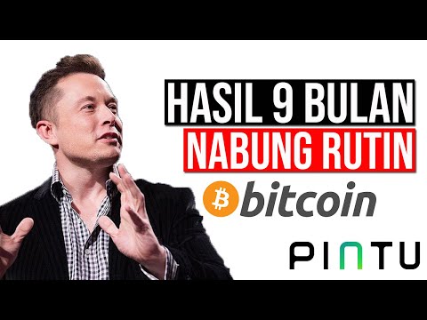 Hasil 9 Bulan Nabung Rutin Bitcoin di Aplikasi Pintu Crypto | investasi Modal Kecil 100 ribu