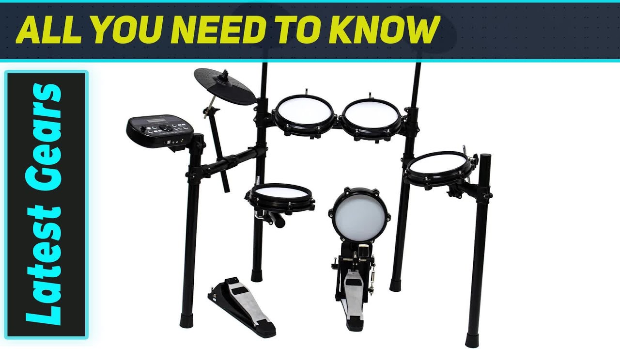 Digital Drums Set Electric Percussion: The Best Beginner Drum Kit!