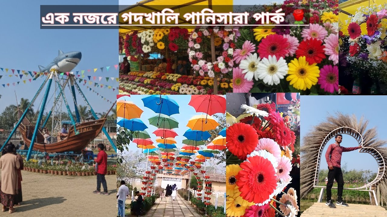 গদখালি ফুলের রাজ্য ২০২৬ | নতুন ফুলকুঁড়ি পার্ক | The biggest Flowers Park Godkhali | জুয়েল রানা 
