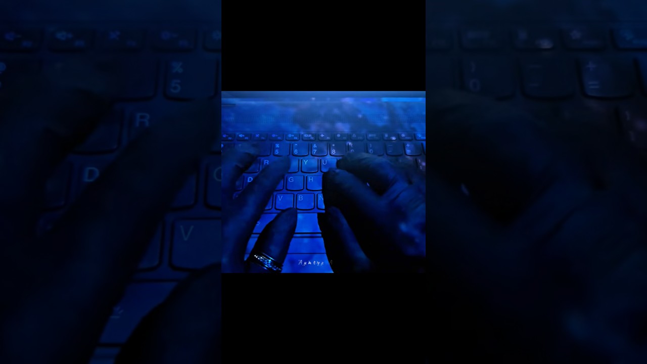 ⌨️ Natural keyboard typing • Ambient gloved visuals • ASMR for study & calm (no talking)