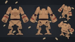 | PigArt | BLENDER : Hand painting a mech #1
Part one. Yeah.
_
► Render download: http://imgur.com/Q9ehqlz
_
Enjoyed the video? Leave a like. Maybe even subscribe? | PigArt | BLENDER : Hand painting a mech #1