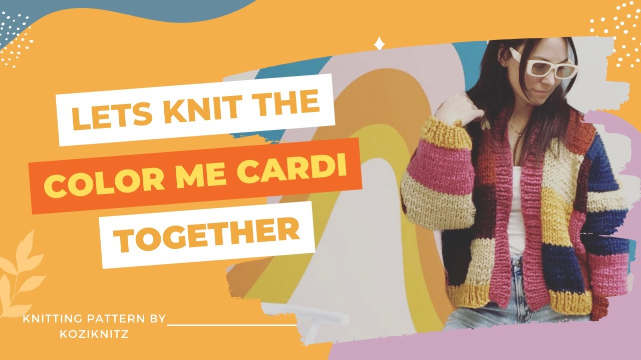 How to Knit a Cozy Cardigan - the 