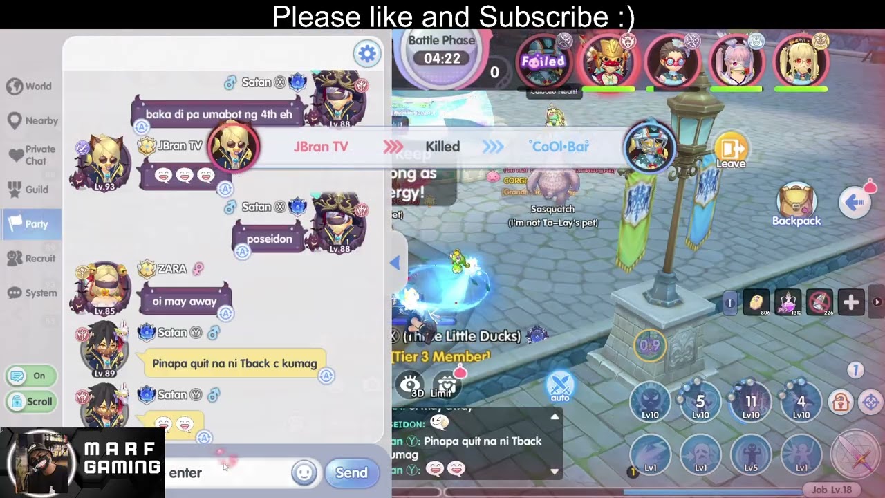 F2P LK Vit Crit (Hybrid) Vs. Whale Poseidon  - DREAMLAND SERVER